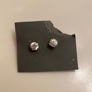 Sterling Rhinestone studs